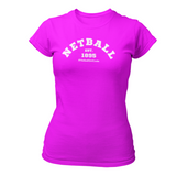 'Netball Varsity' Fitness Women's Colour T-Shirt